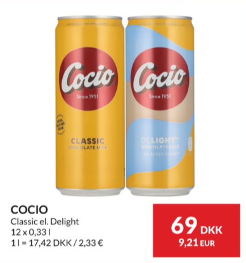 Cocio, Kakaomælk Delight