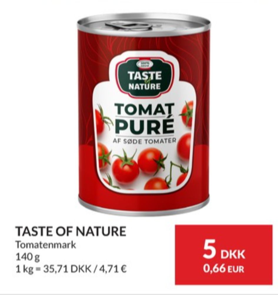 Taste of Nature, Tomater