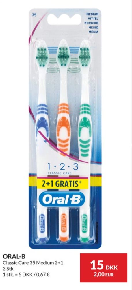 Oral-B, Tandbørste