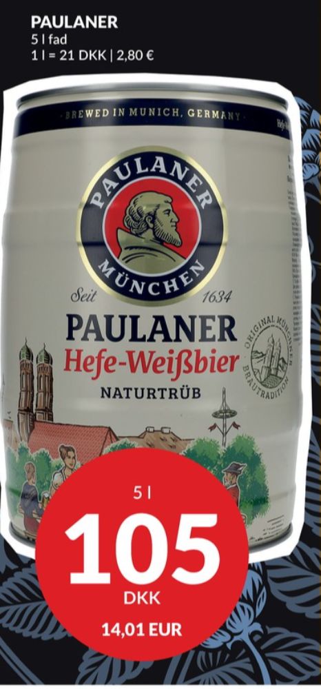 Paulaner Hefe Weissbier, Specialøl