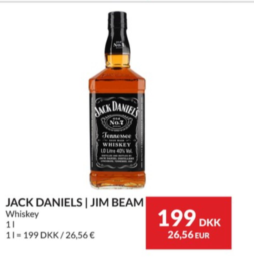 Jack Daniels Old No. 7, Whisky