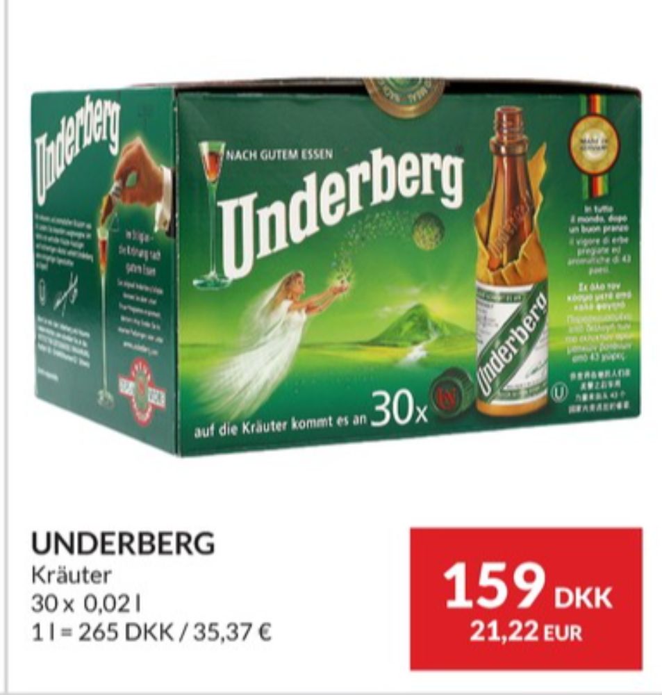 Underberg, Bitter
