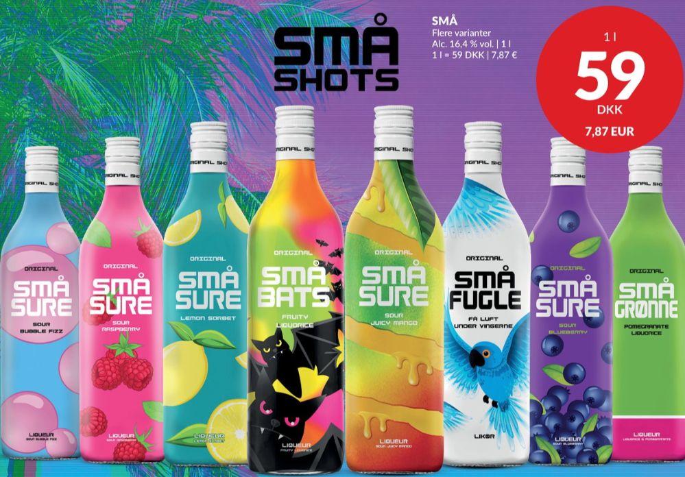 Små Fugle, Shots