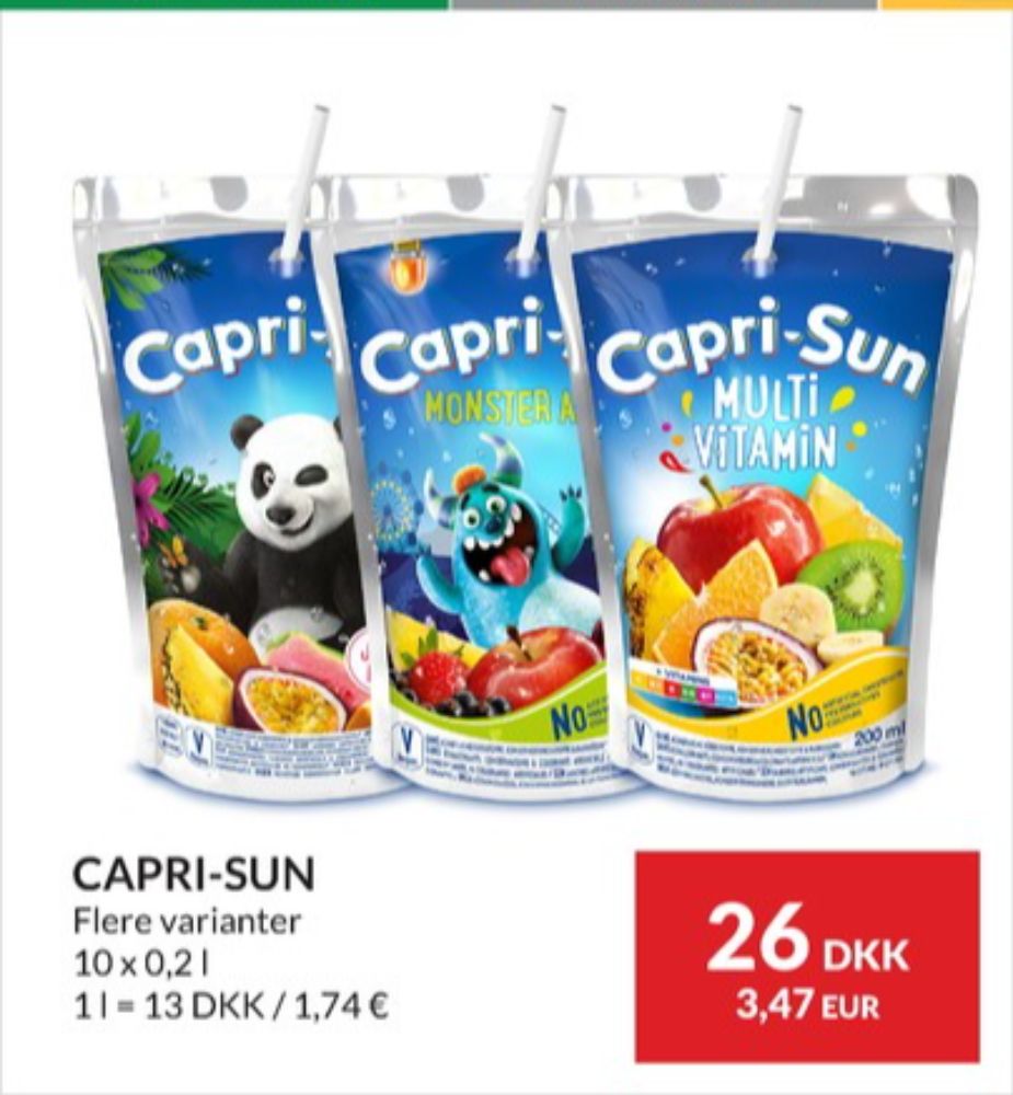 Capri-Sun, Frugtdrik Multivitamin