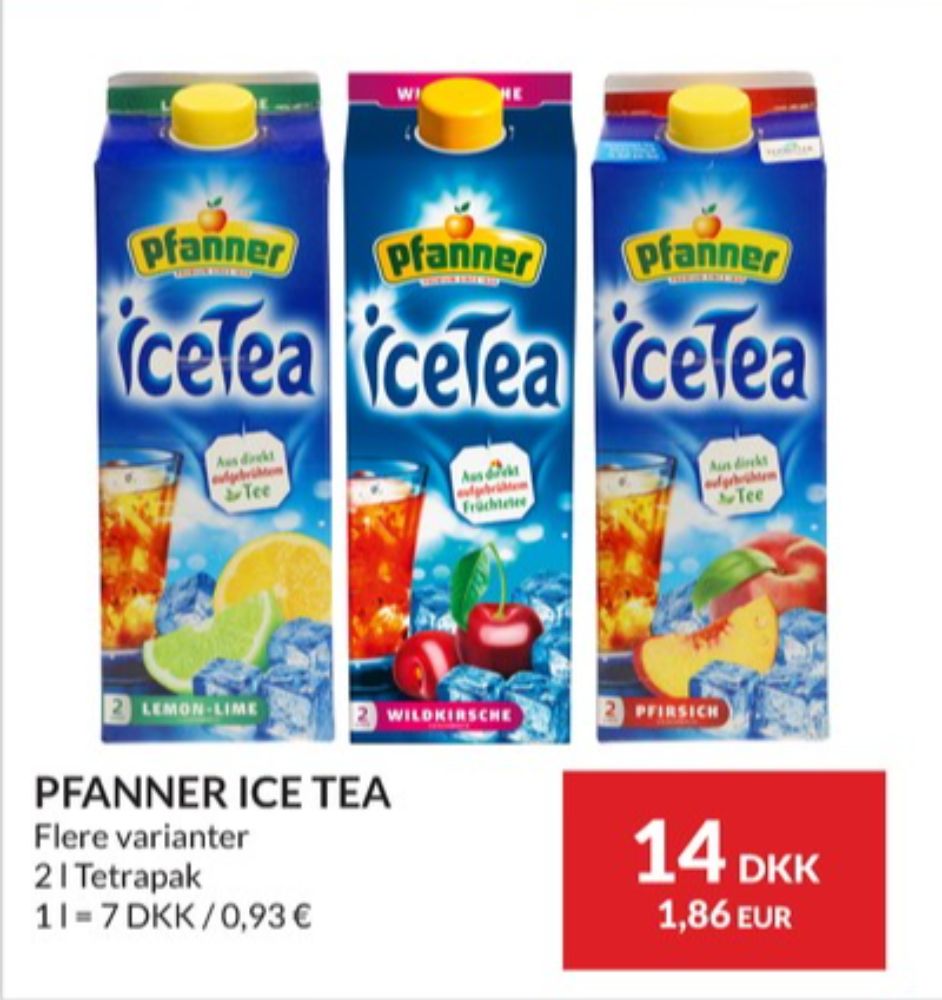 Pfanner, Ice Tea Lemon-Lime
