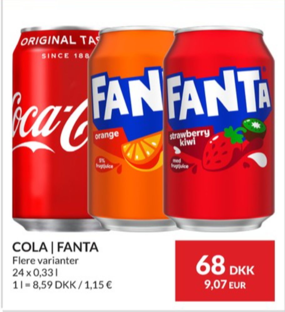 Coca Cola, Cola 24 pk.