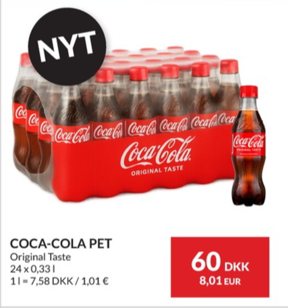Coca Cola, Cola 24 pk.