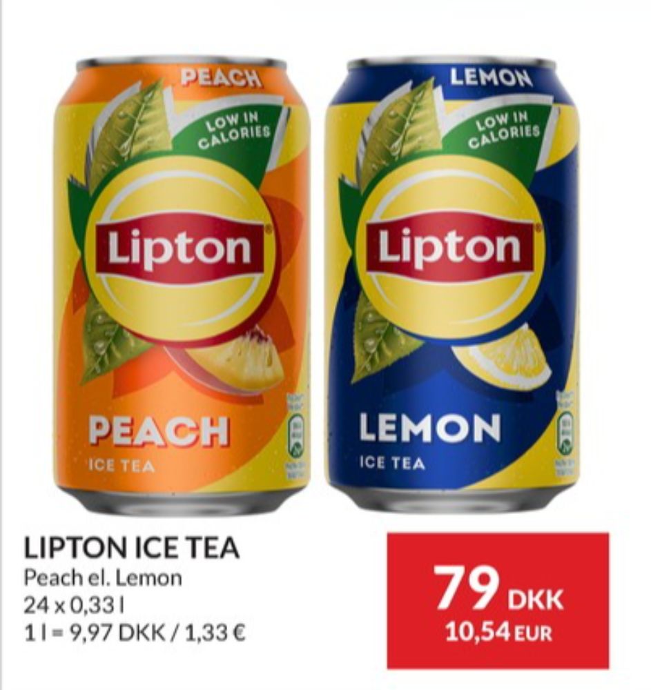 Lipton, Ice Tea Lemon 24 pk.