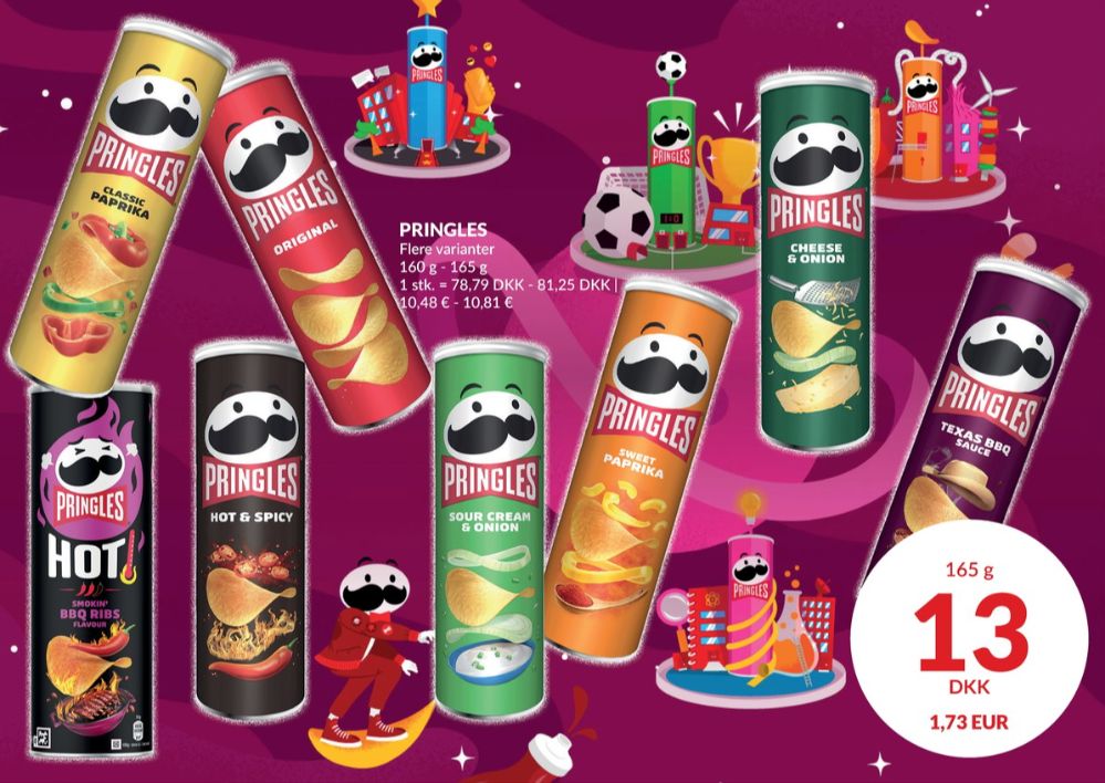 Pringles, Sour Cream & Onion Chips