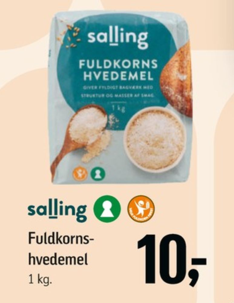 Salling, Fuldkorns Hvedemel