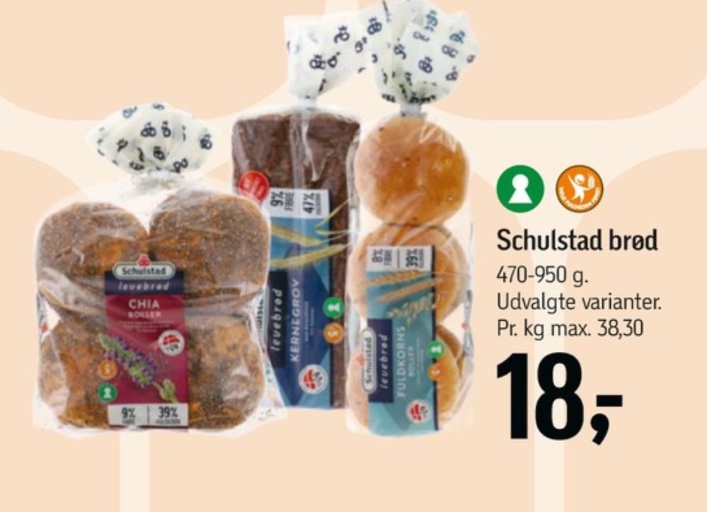 Schulstad Levebrød, Kernegrov Rugbrød