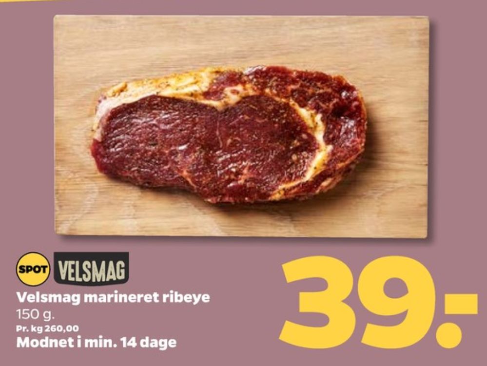 Velsmag, Ribeye