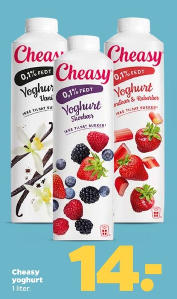 Cheasy, Vanilje Yoghurt 