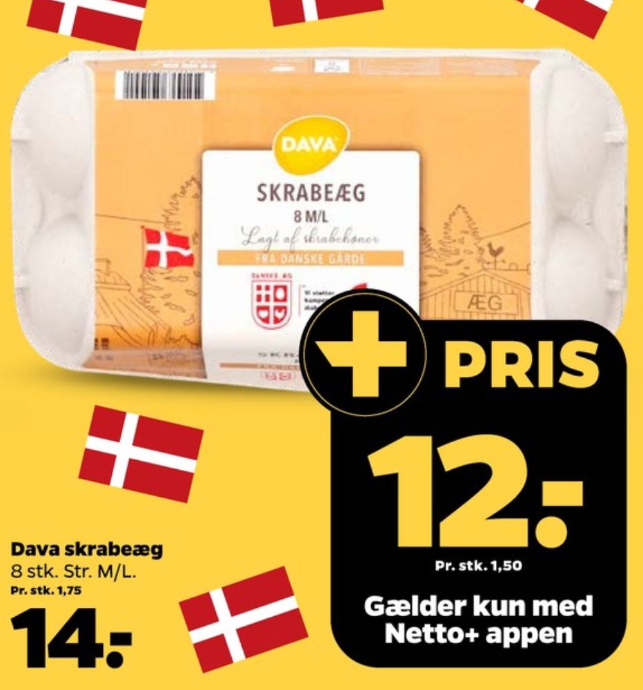 DAVA Foods, Skrabeæg M/L