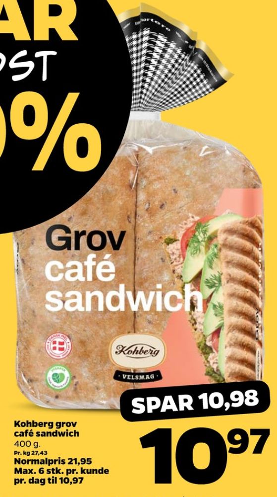 Kohberg, Cafe Sandwich Grov