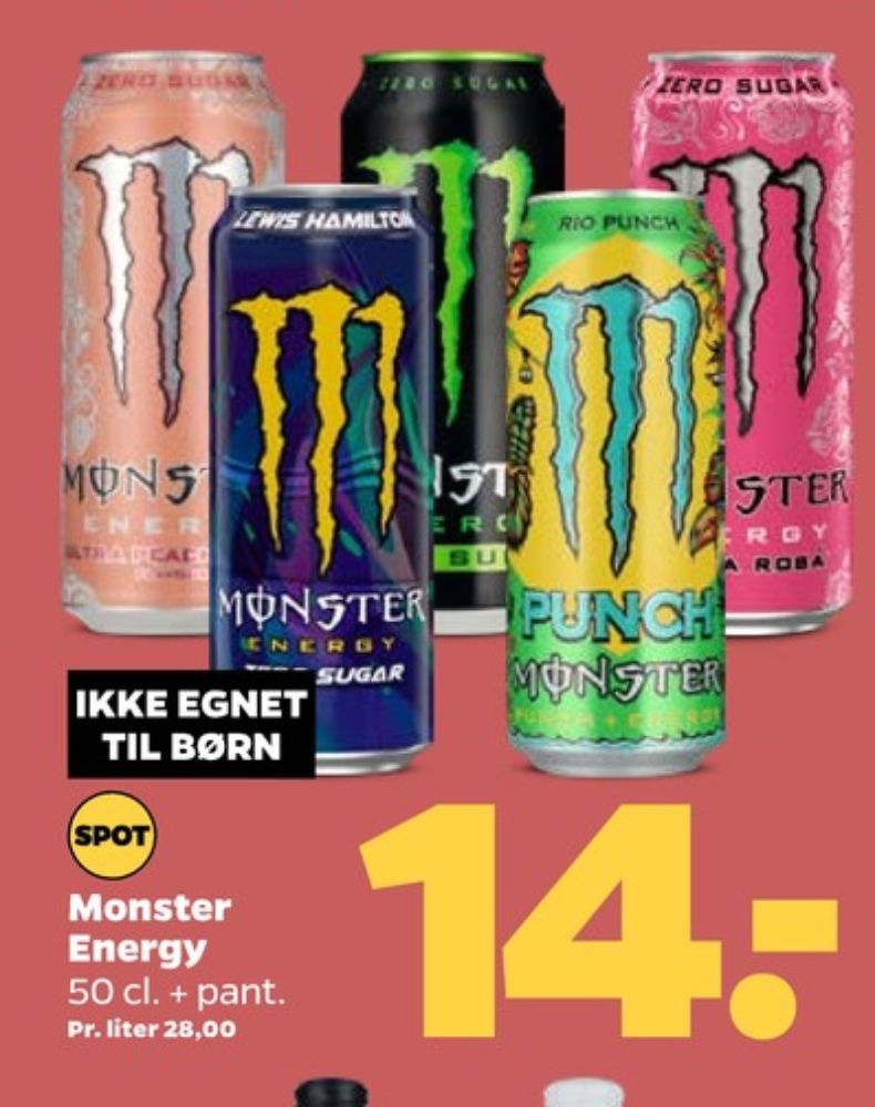 Monster Ultra Peachy Keen, Energidrik