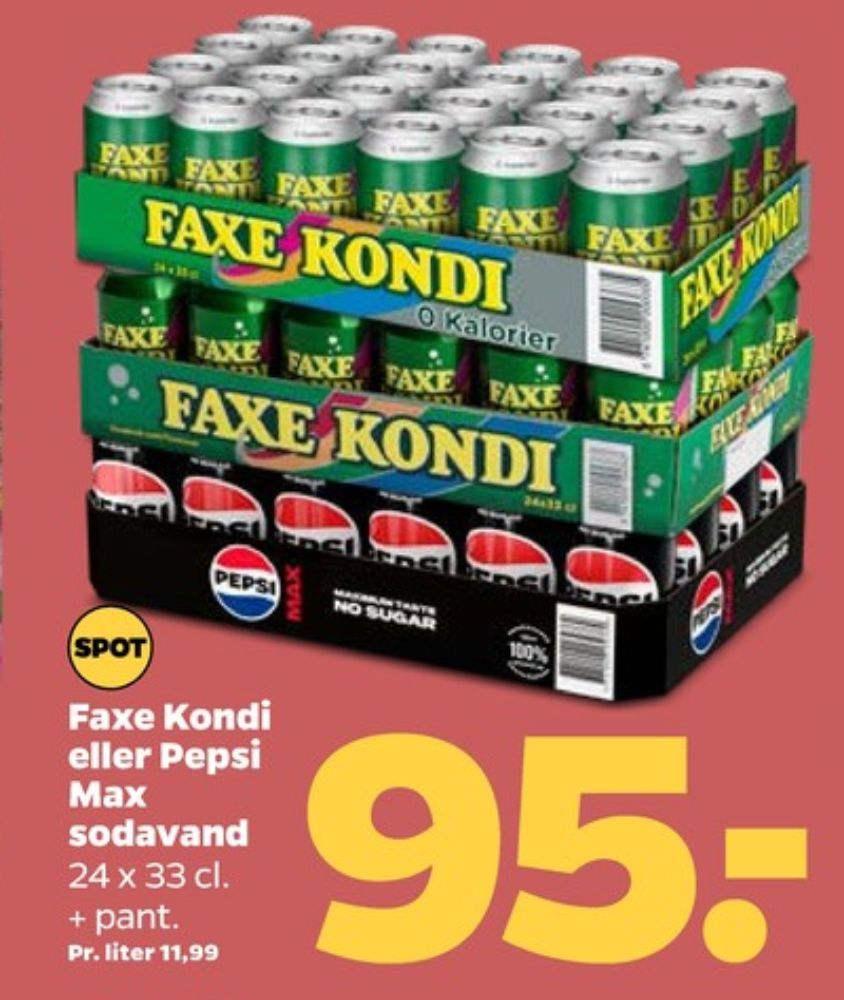 Faxe Kondi, Sportssodavand 24 pk.