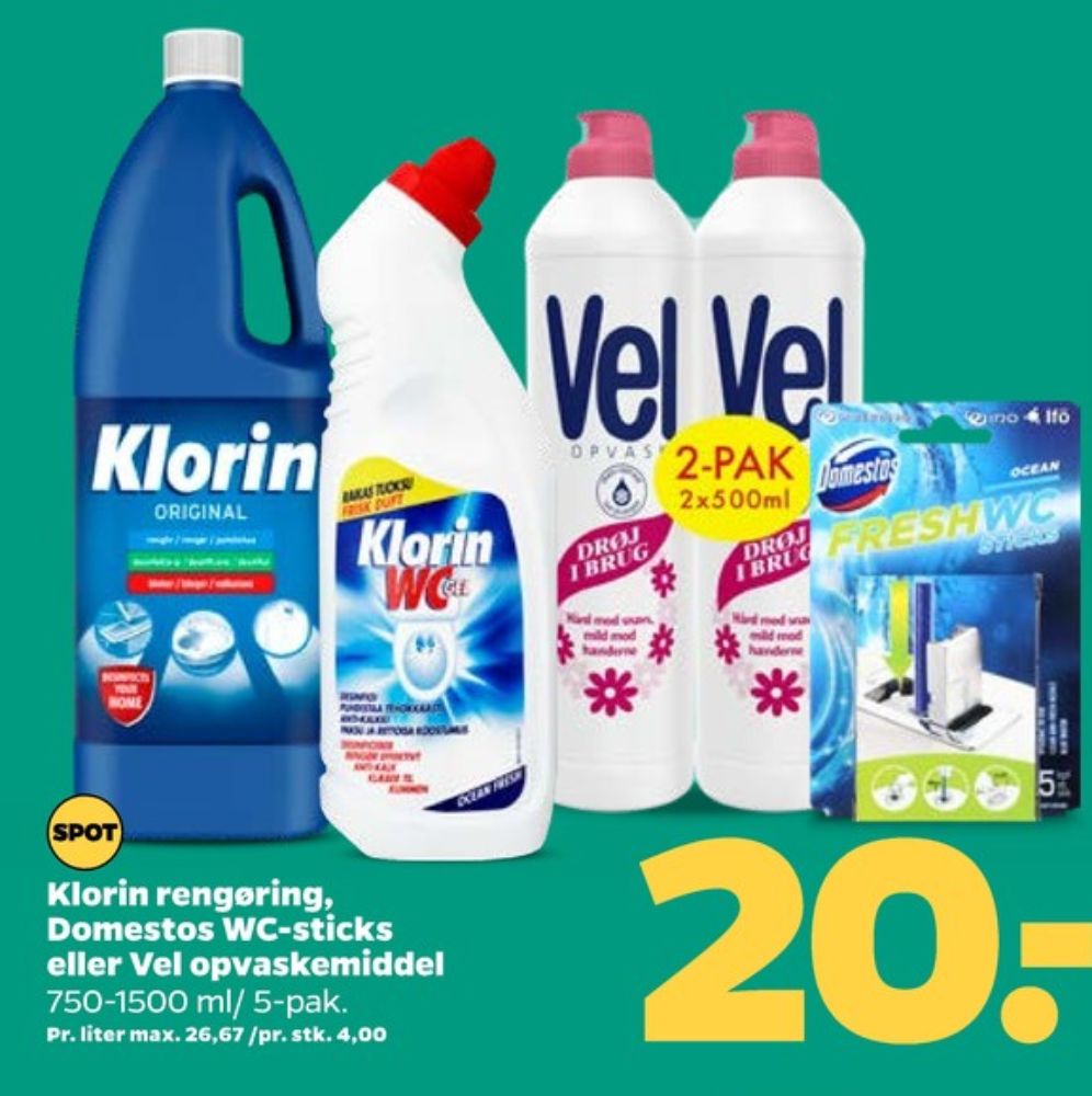 Domestos, WC-flush