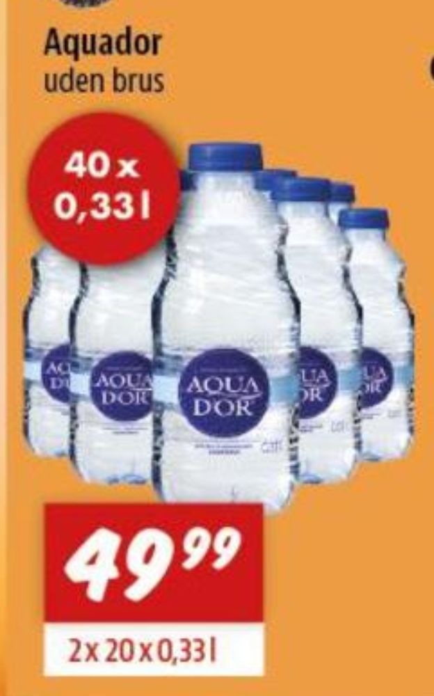 Aqua d'Or, Mineralvand uden brus 20 pk.