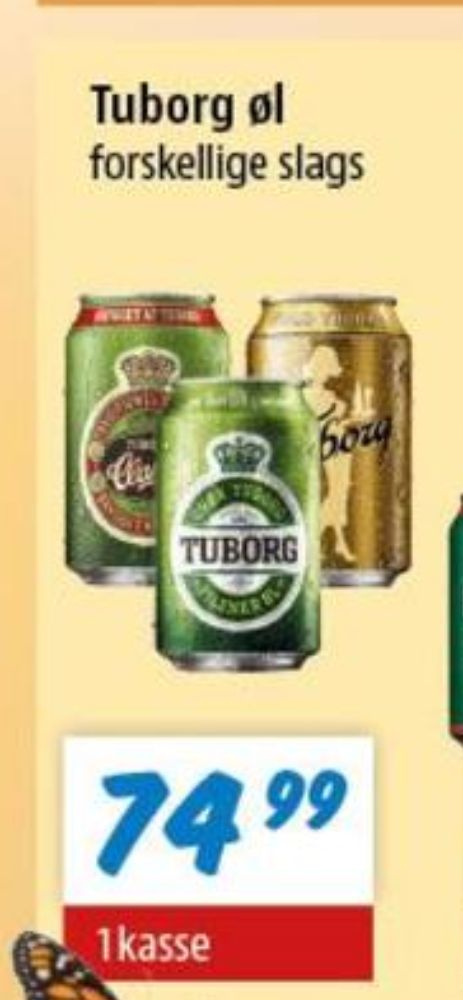 Tuborg Classic, Øl 24 pk.