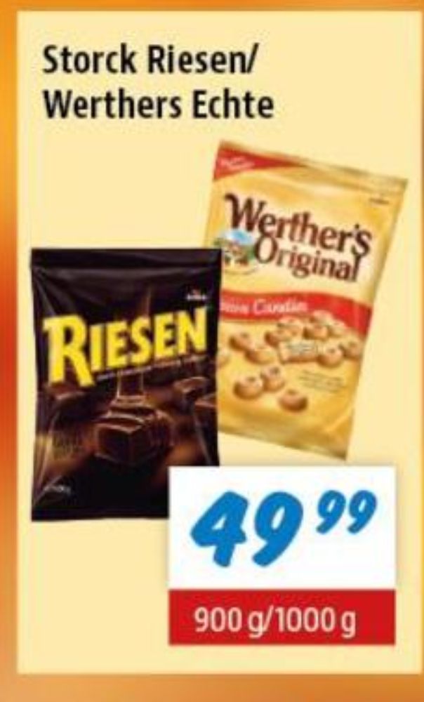 Werthers Original, Karameller Cream Candies