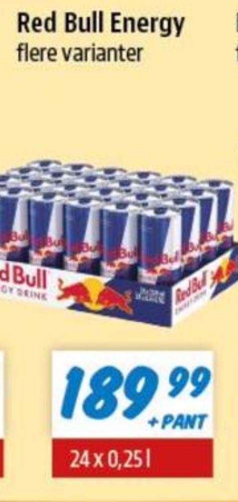 Red Bull Energy, Energidrik