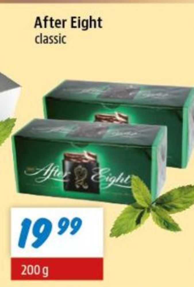 After Eight, Mintchokolade