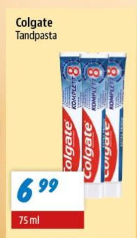 Colgate, Tandpasta