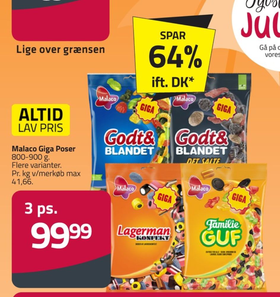 Malaco Godt & Blandet, Slikposer