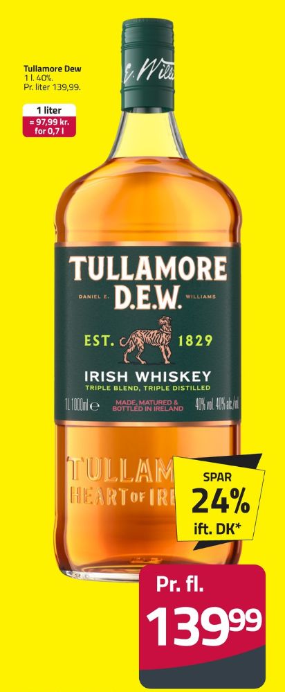 Tullamore Dew, Whisky