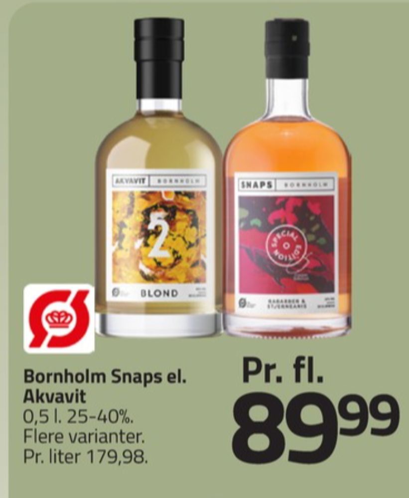 Bornholm 2 Blond, Akvavit