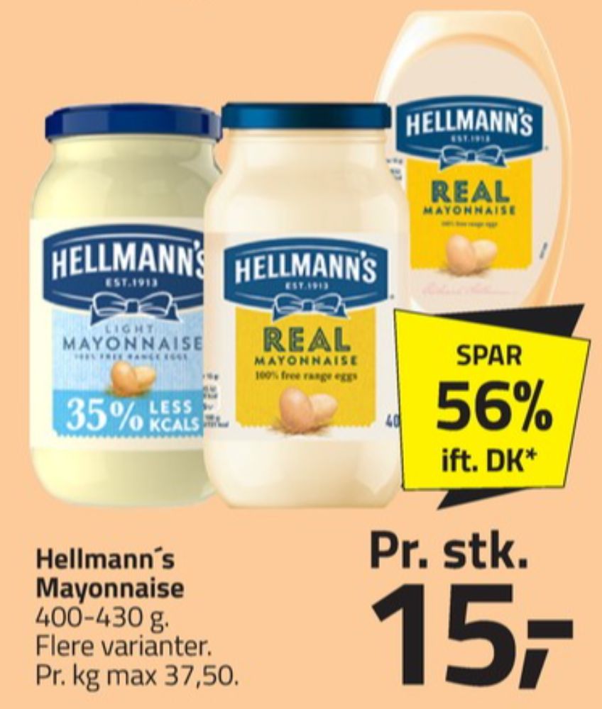 Hellmanns, Real Mayonnaise