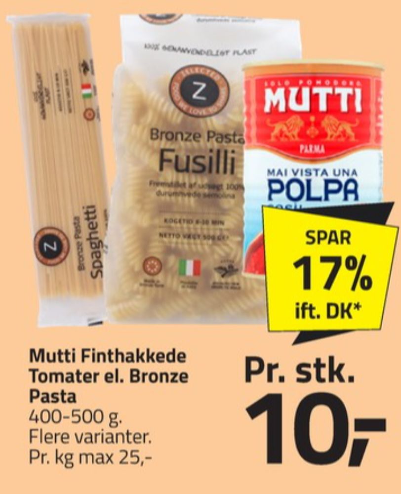 Mutti, Tomater