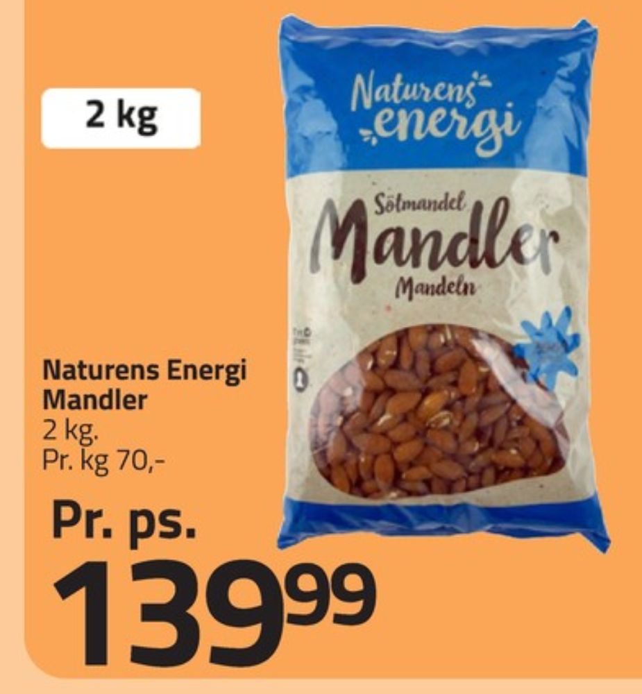Naturens Energi, Mandler