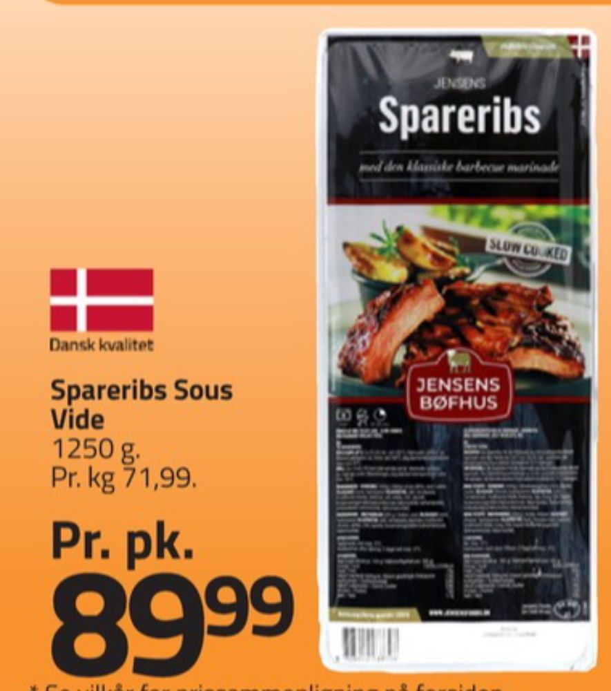 Jensens, Spareribs