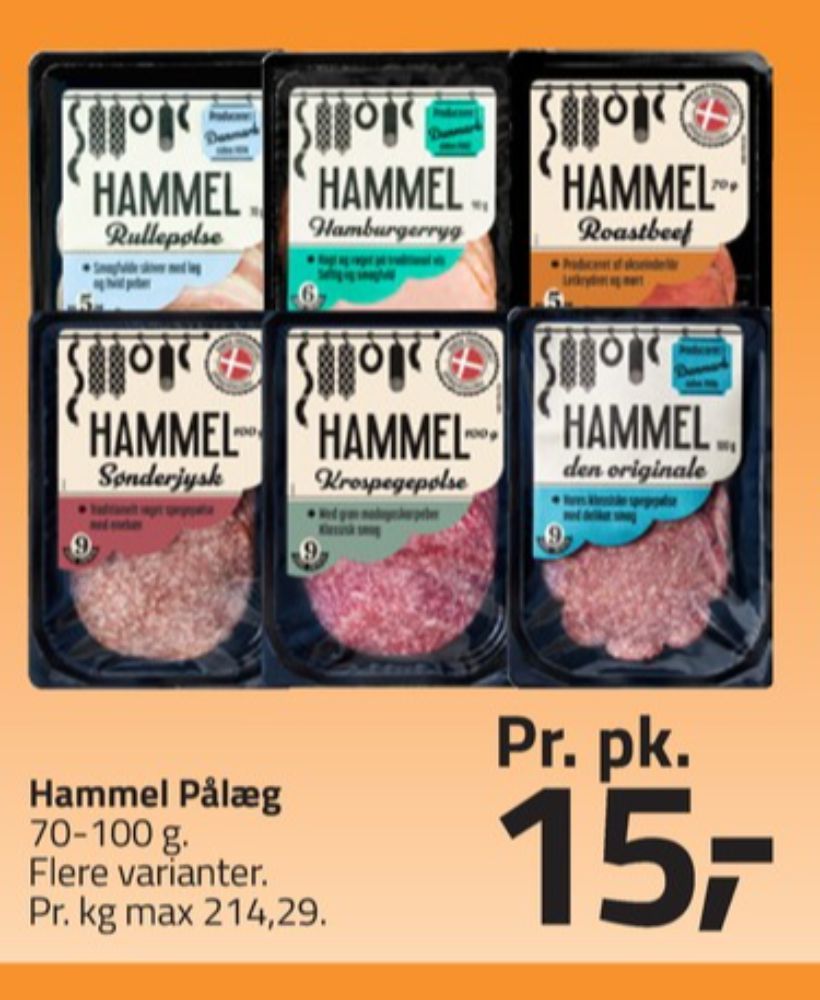 Delika Hammel, Hamburgerryg