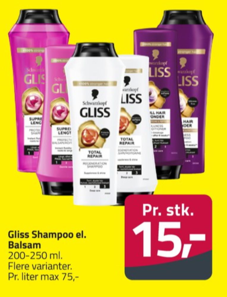 Schwarzkopf Gliss, Balsam