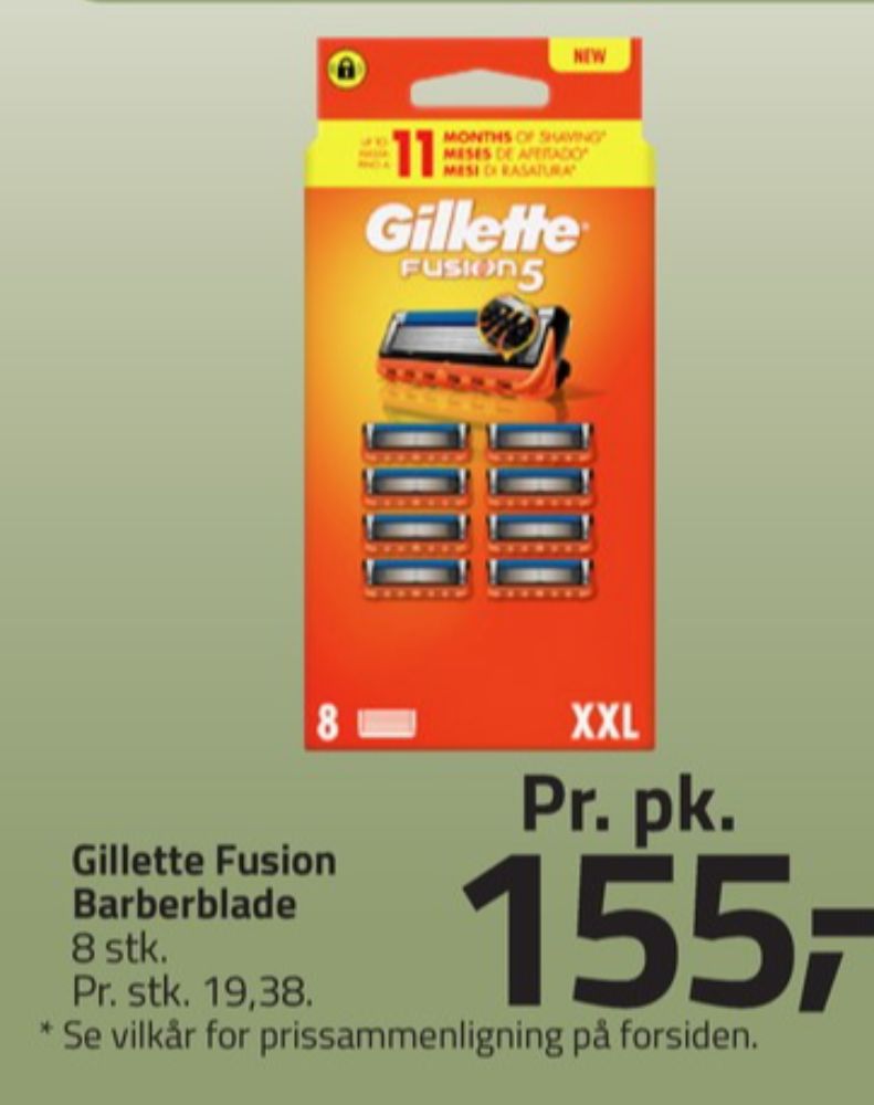 Gillette Fusion 5, Barberblade
