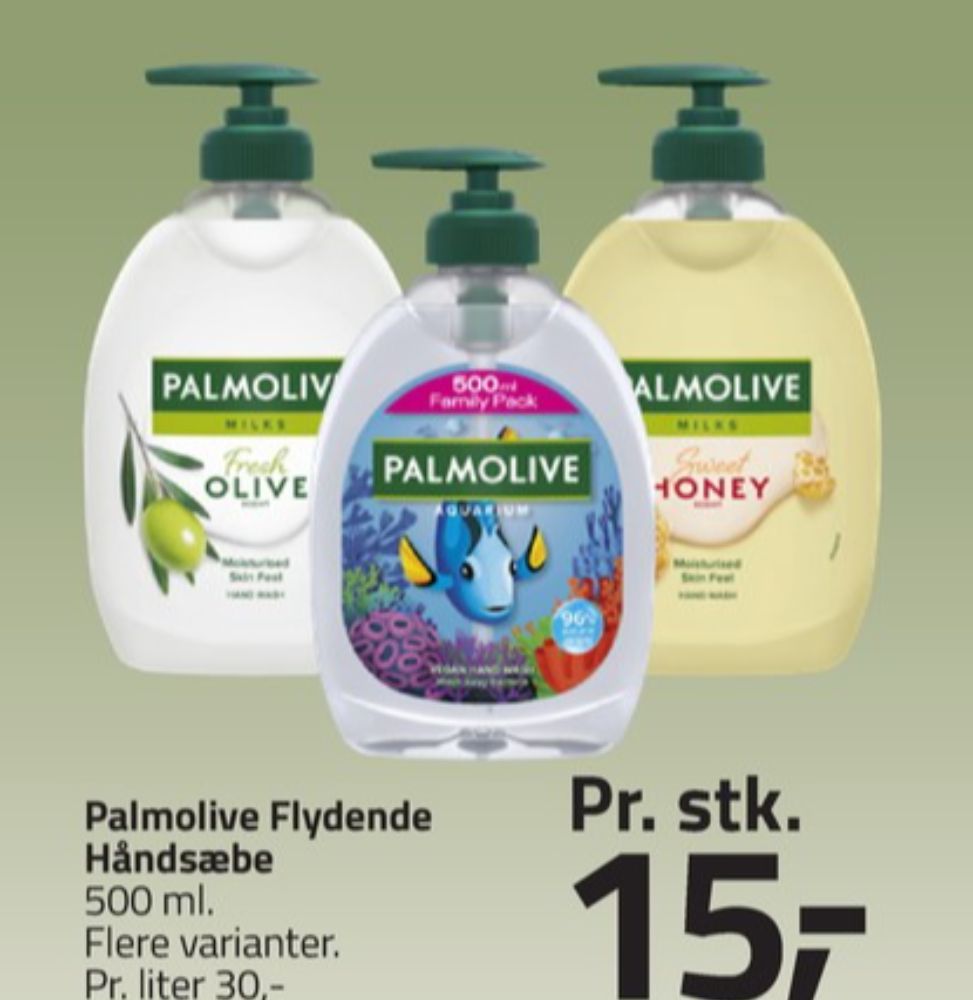 Palmolive, Flydende sæbe