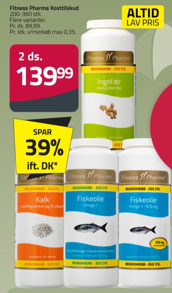 Fitness Pharma, Fiskeolie
