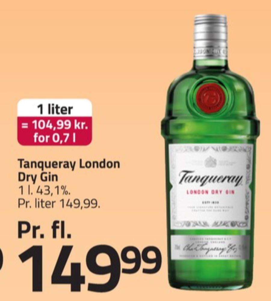 Tanqueray London Dry, Gin