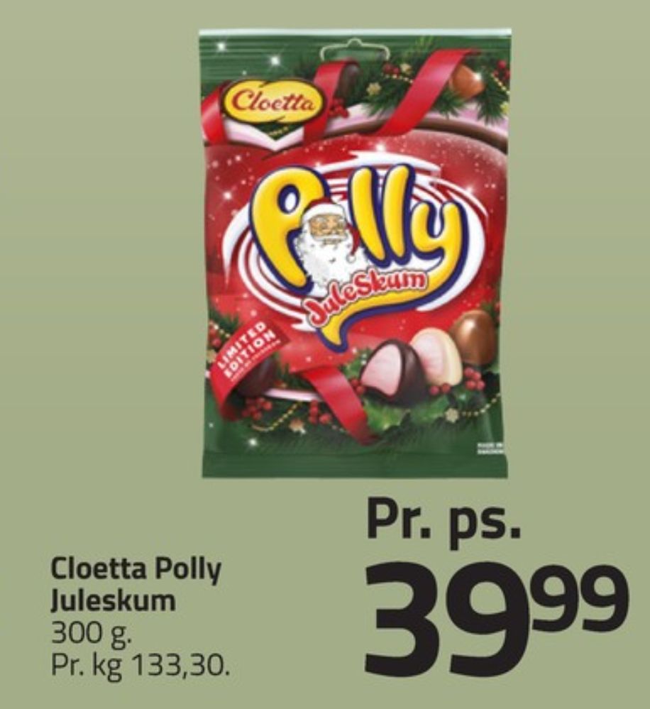 Cloetta Polly, Chokolade Juleskum