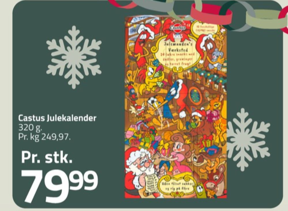 Castus, Julekalender