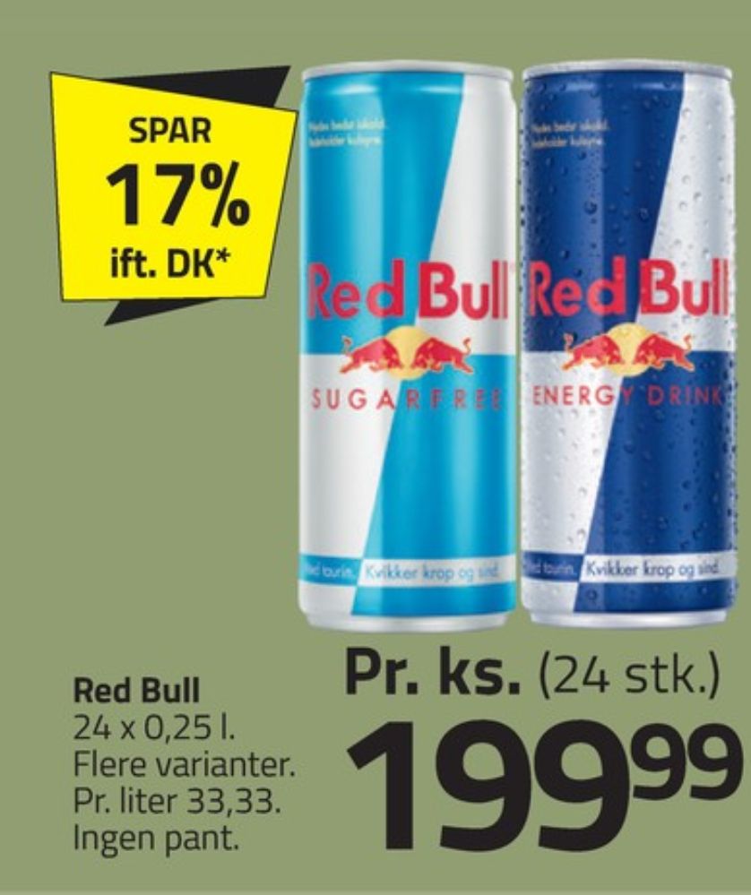 Red Bull Energy, Energidrik 24 pk.