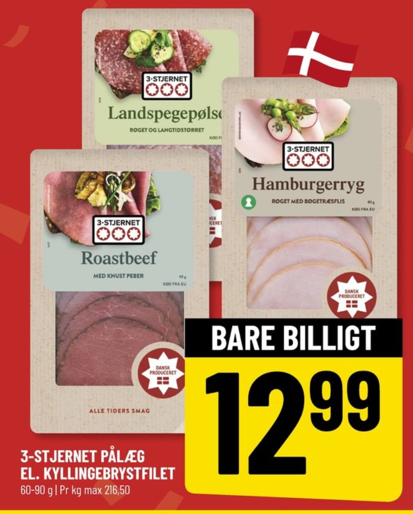 3-stjernet, Hamburgerryg