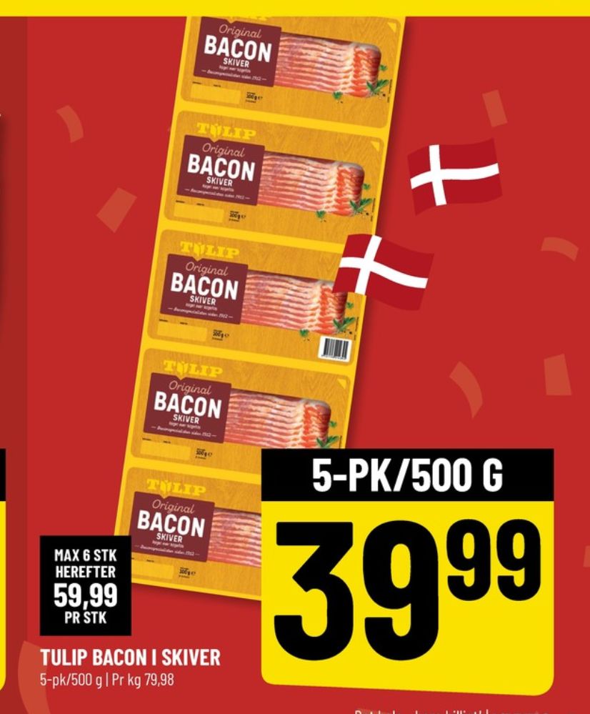 Tulip, Baconskiver