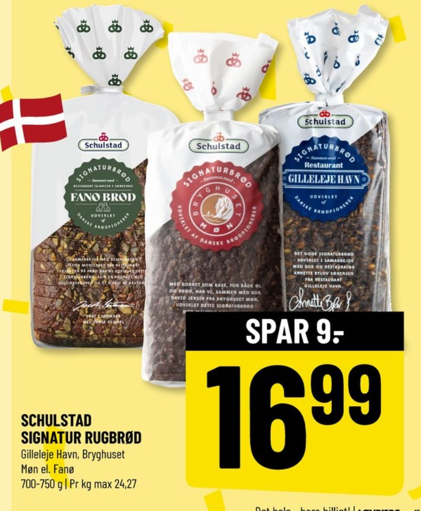 Schulstad Signaturbrød Sol over Gudhjem, Rugbrødsskiver