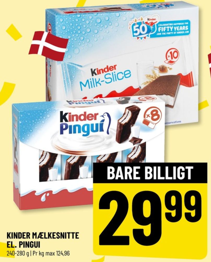 Kinder MilkSlice, Cool Snacks