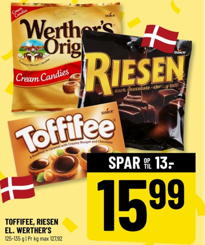 Toffifee, Dessertchokolade