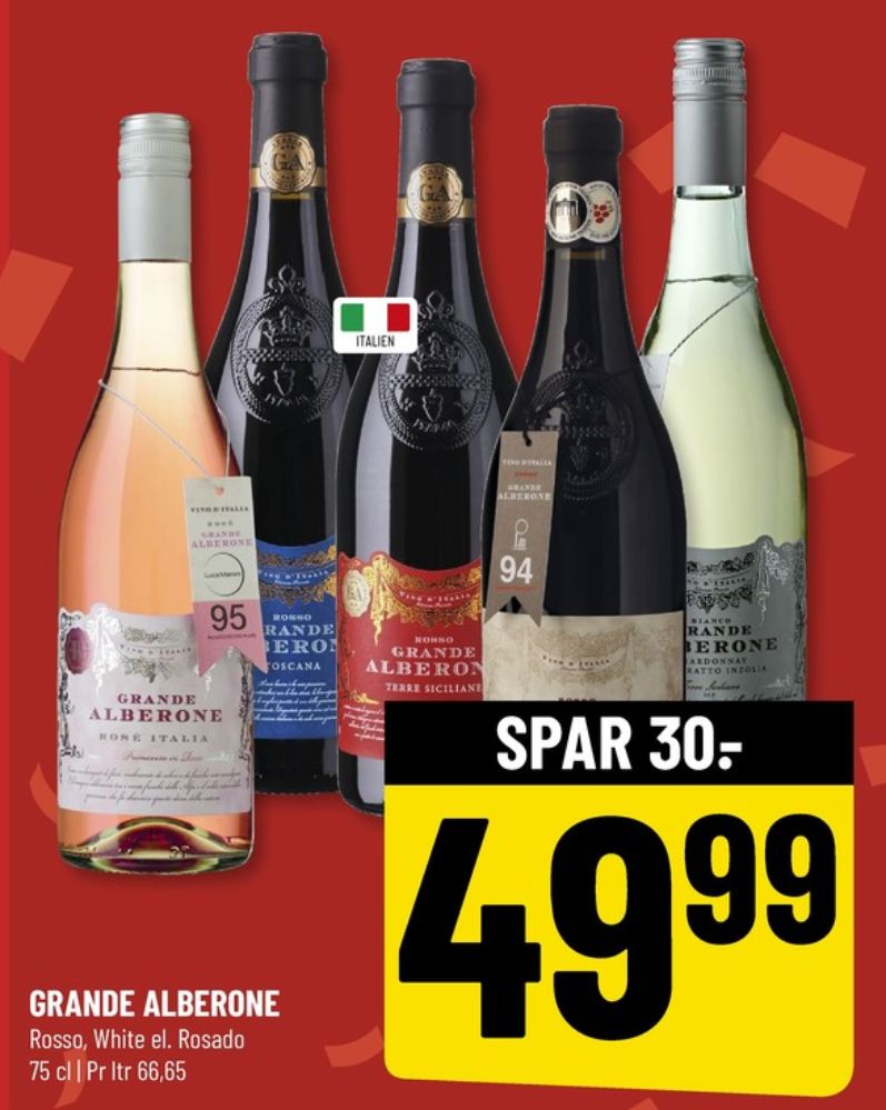 Italiensk Rødvin